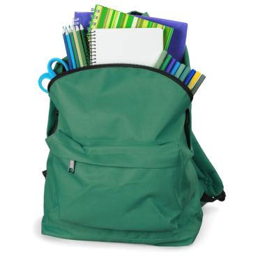 Filled Backpack