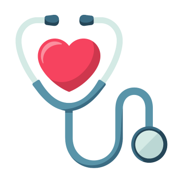 Stethescope with heart