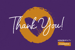 Honor Health Foundation - eCard Template - Thank You - DGDDEV